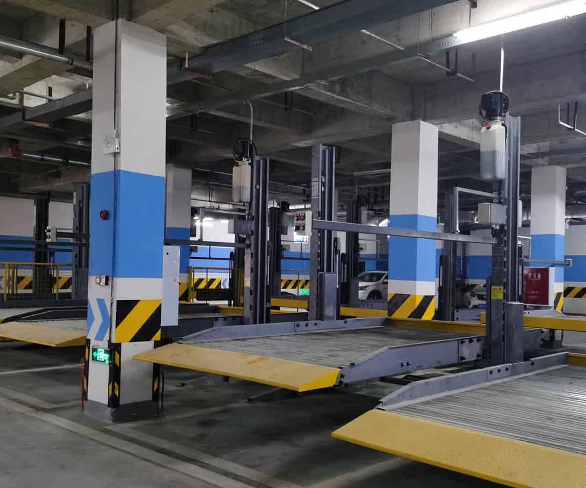 兩層PSH型機械停車設(shè)備維保